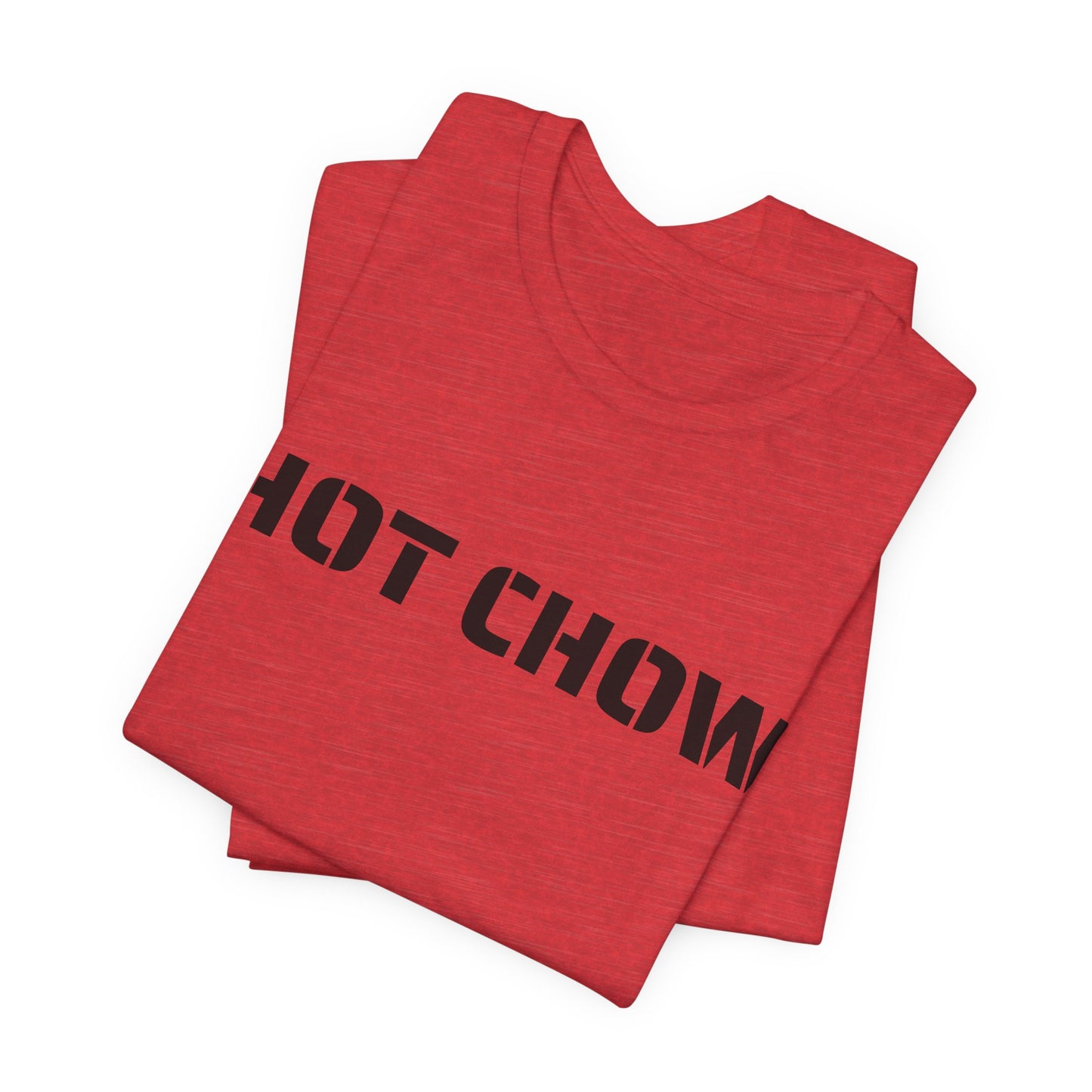 Hot Chow T-Shirt — Military Stencil Graphic Tee