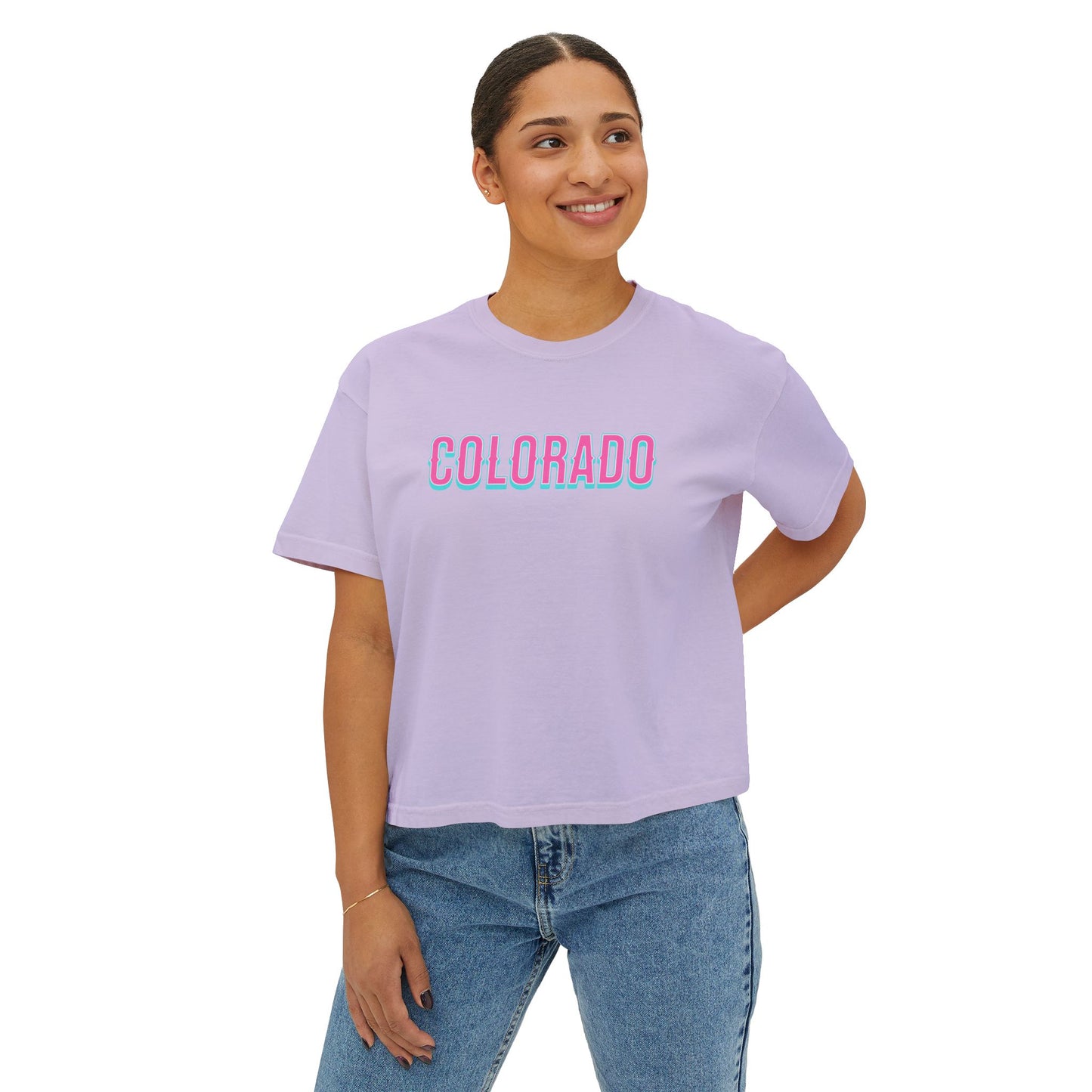 Colorado - Women's Slightly Cropped Boxy Tee