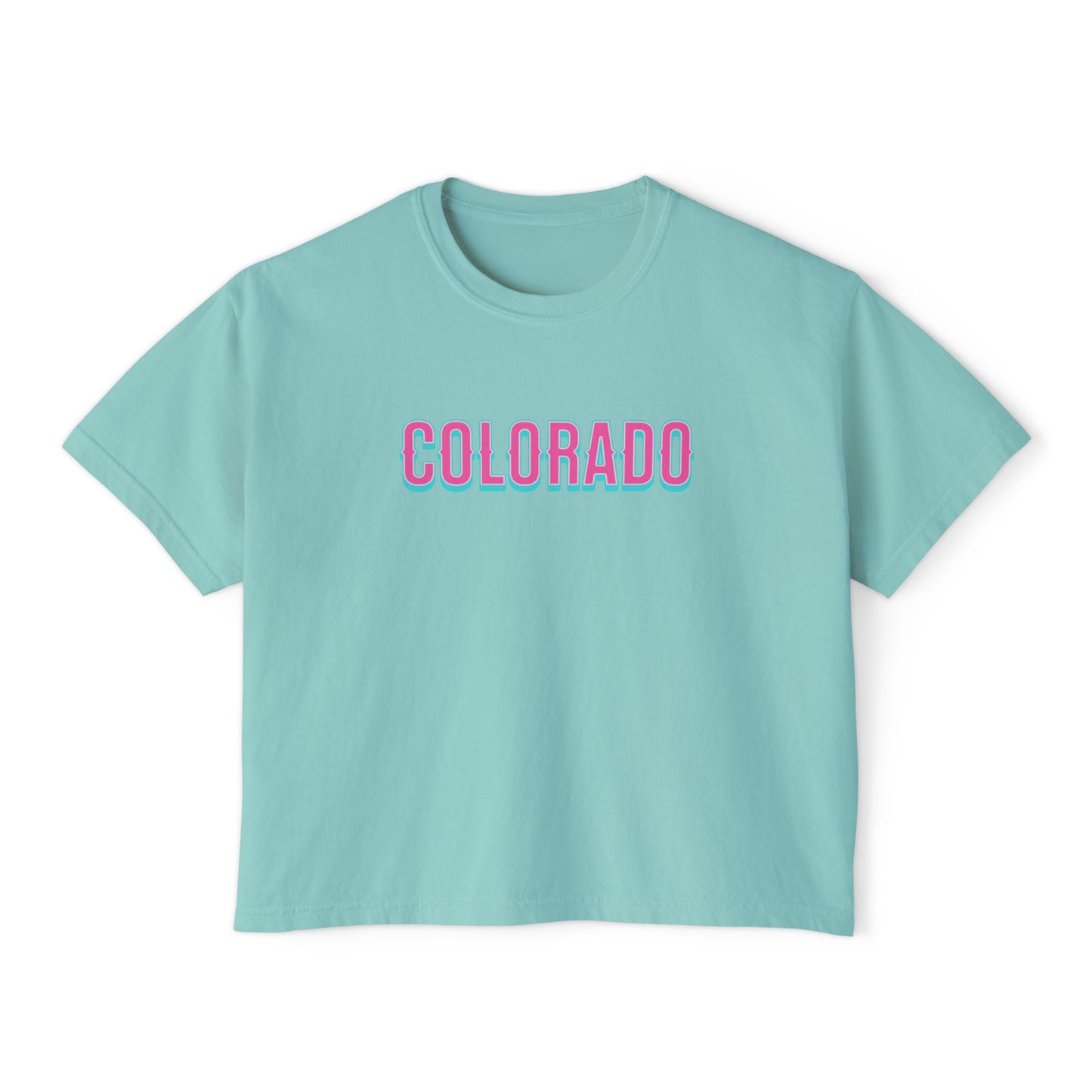 Colorado - Women's Slightly Cropped Boxy Tee