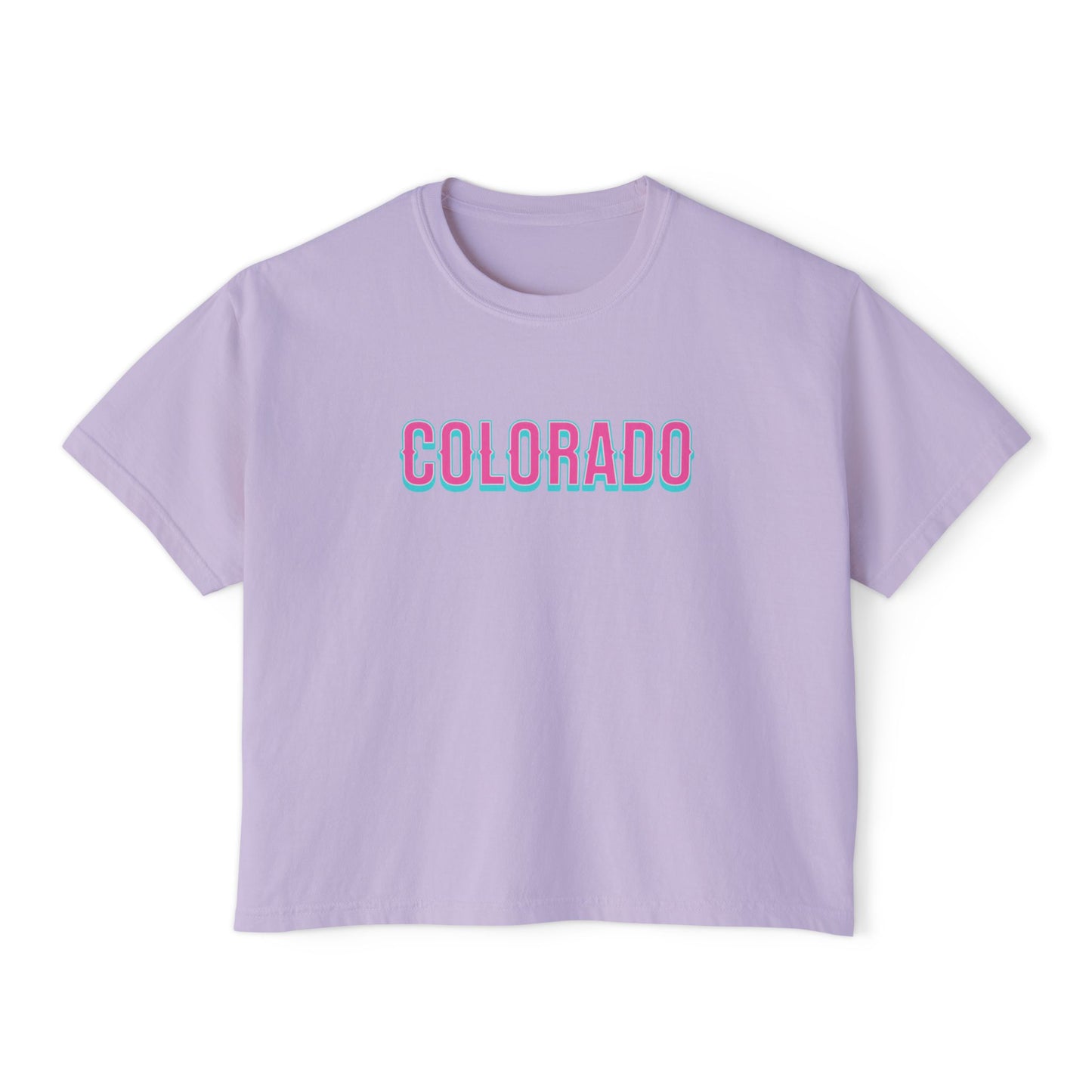 Colorado - Women's Slightly Cropped Boxy Tee