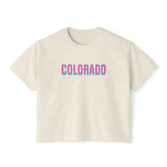 Colorado - Women's Slightly Cropped Boxy Tee