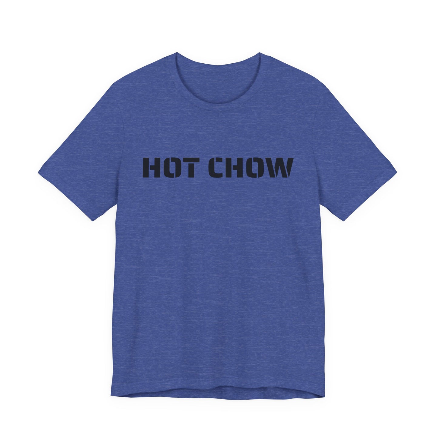 Hot Chow T-Shirt — Military Stencil Graphic Tee