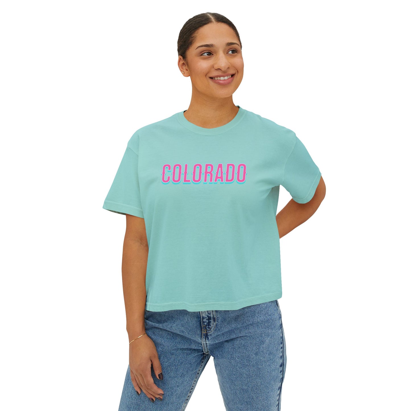 Colorado - Women's Slightly Cropped Boxy Tee
