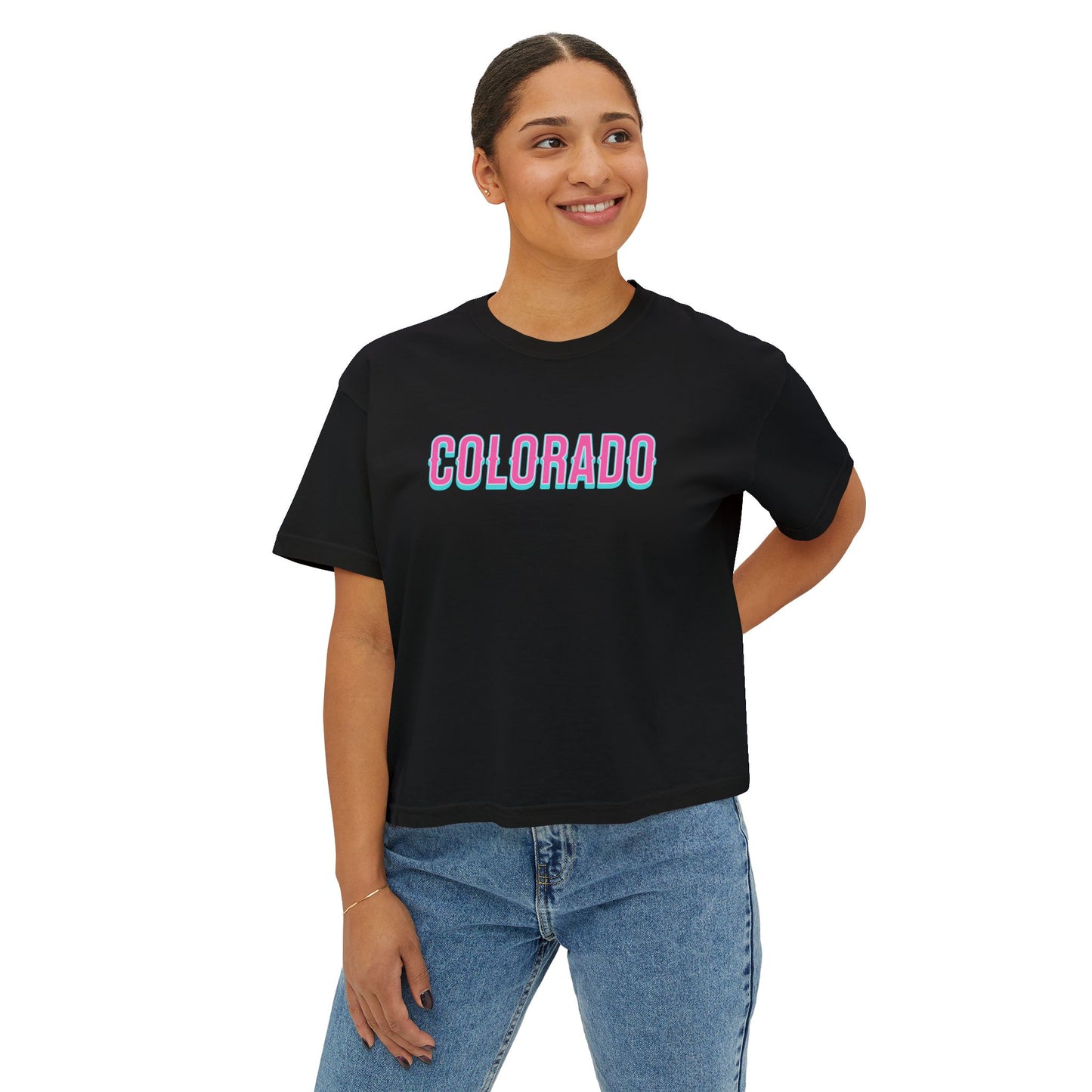 Colorado - Women's Slightly Cropped Boxy Tee