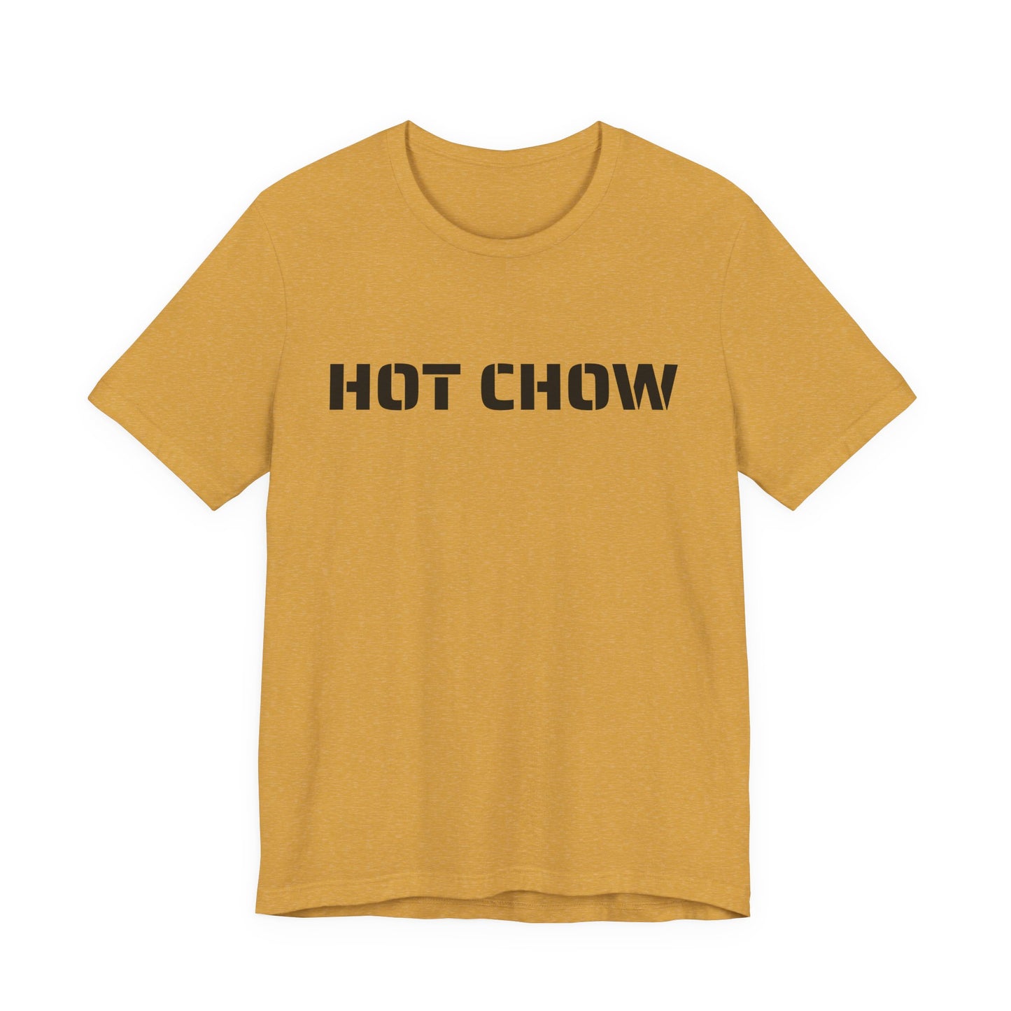 Hot Chow T-Shirt — Military Stencil Graphic Tee