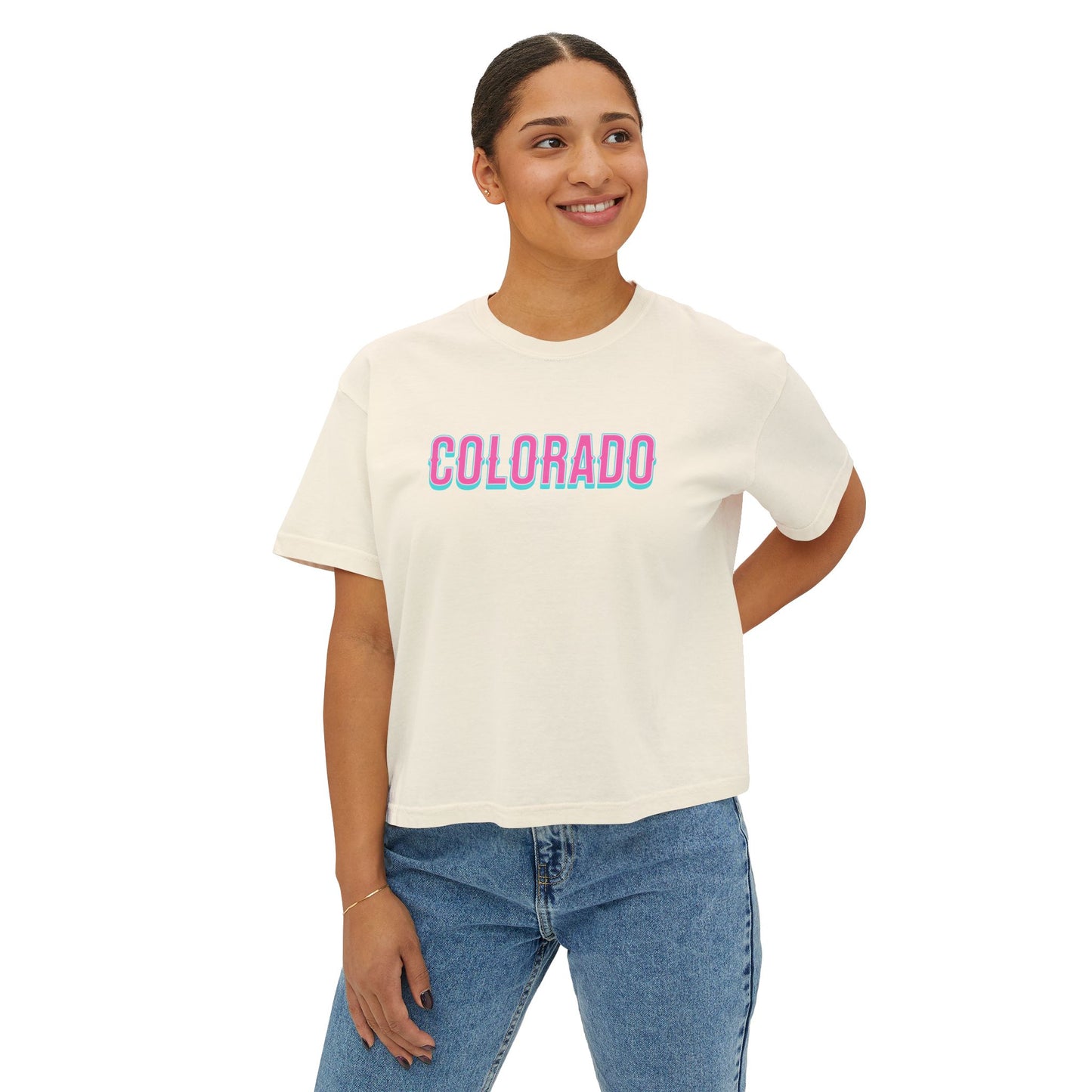 Colorado - Women's Slightly Cropped Boxy Tee