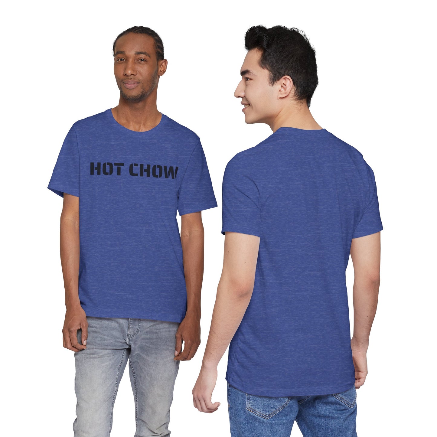 Hot Chow T-Shirt — Military Stencil Graphic Tee